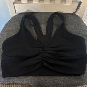 ALO Yoga Black Athletic Sports Bra